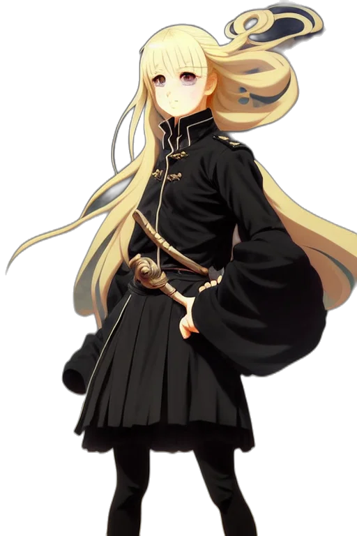 staff, sword, crown, jacket transparent PNG cut-out