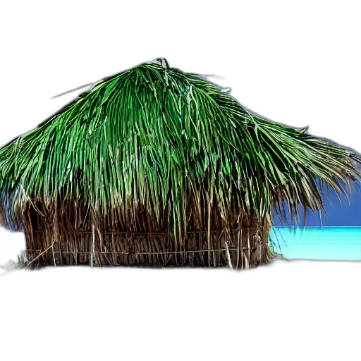 hat, hair, umbrella, staff, 3d render, concept art, photorealistic, vaporwave transparent PNG cut-out