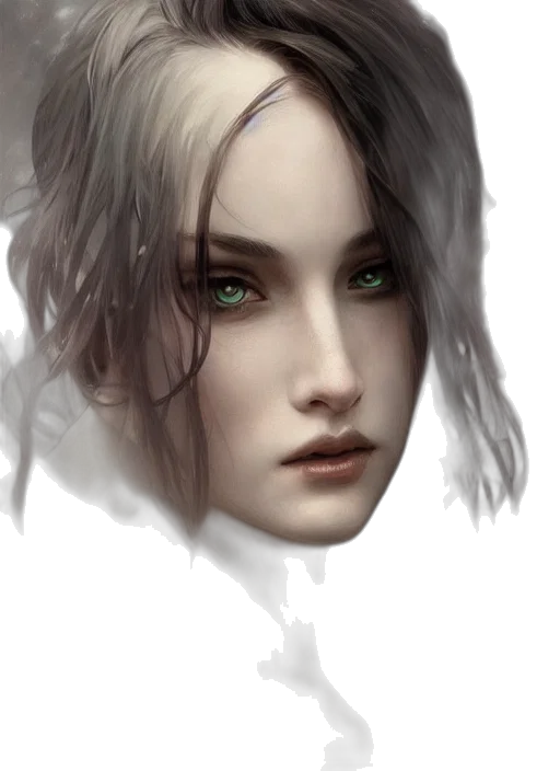 face, mask, robot, creature, fantasy art, photorealistic, concept art, oil painting transparent PNG cut-out