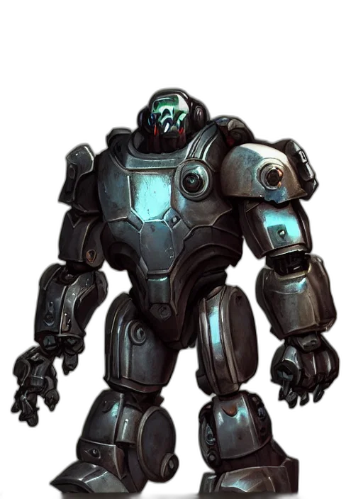 robot, weapon, concept art, 3d render, pixel art, comic book art, character, concept transparent PNG cut-out