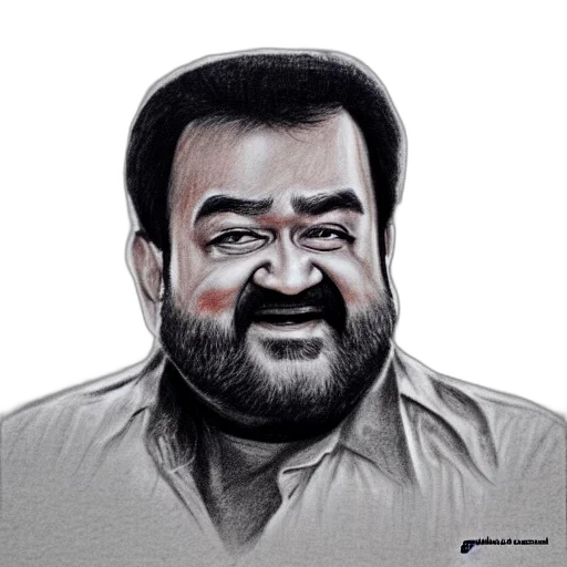 face, pencil sketch, cartoon, photorealistic transparent PNG cut-out
