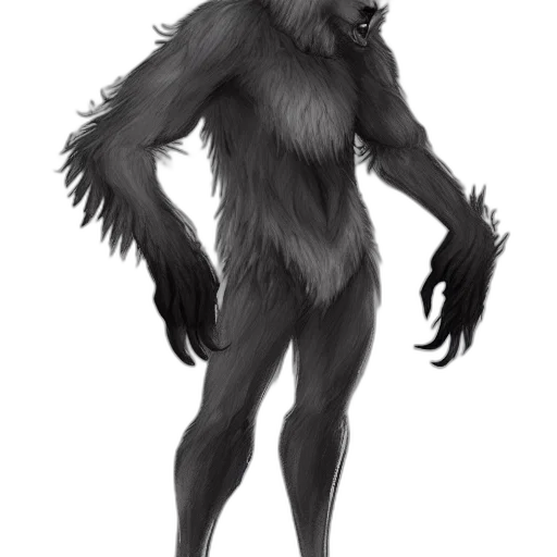creature, animal, staff, concept art transparent PNG cut-out