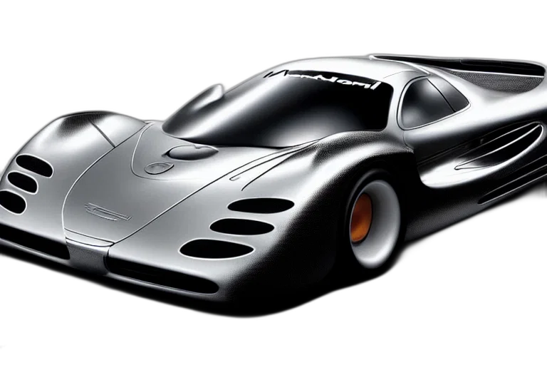 car, photorealistic, 3d render, concept art, cartoon, retro, futuristic, mclaren transparent PNG cut-out