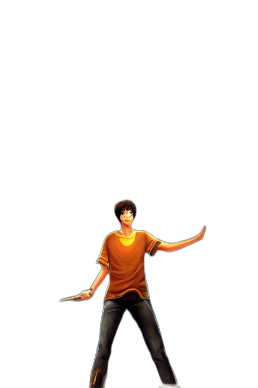 staff, weapon, sword, creature, 3d render, concept art, pixel art, fantasy art transparent PNG cut-out