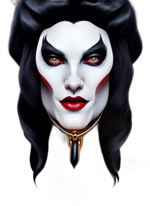 mask, face, fantasy art, concept art, comic book art, photorealistic, symmetry, portrait transparent PNG cut-out
