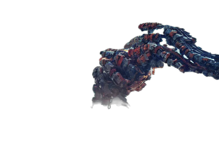 robot, crown, dragon, hair, 3d render, concept art, photorealistic, pixel art transparent PNG cut-out