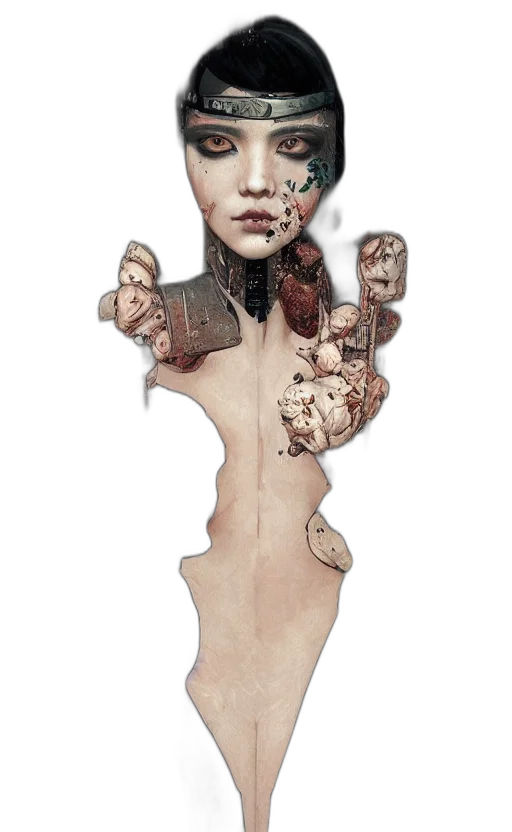 face, jewelry, mask, dress transparent PNG cut-out