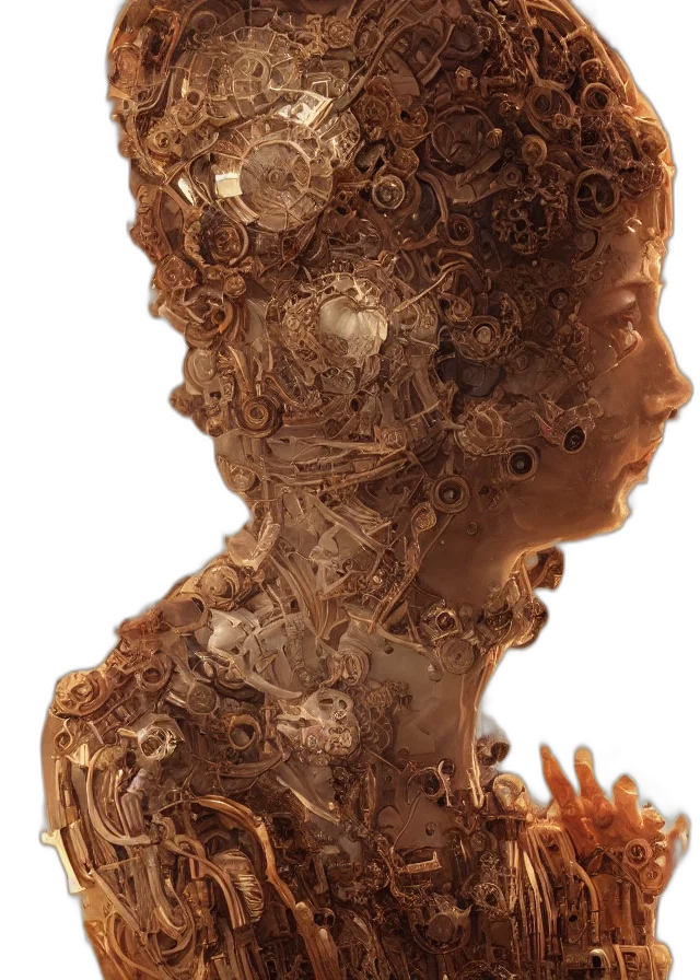 crown, hair, face, jewelry transparent PNG cut-out