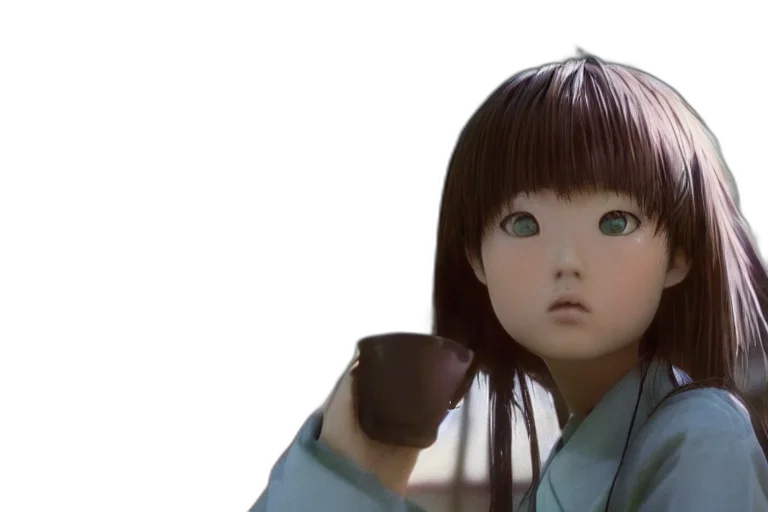 face, 3d render, photorealistic, concept art, anime, epic, cinematic, movie transparent PNG cut-out