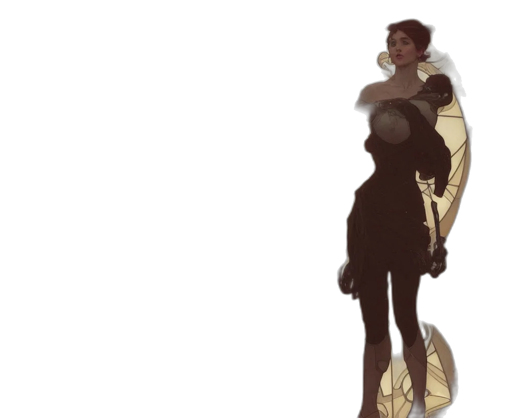 dress, staff, weapon, sword transparent PNG cut-out