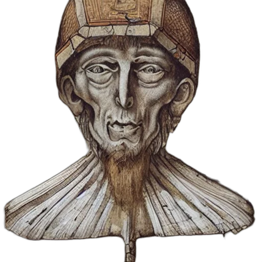 face, staff, hat, mask, photorealistic, concept art, fantasy art, watercolor transparent PNG cut-out
