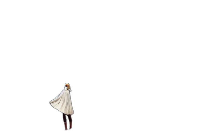 staff, jacket, dress, creature, pixel art, concept art, 3d render, anime transparent PNG cut-out