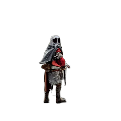 robot, sword, mask, staff transparent PNG cut-out