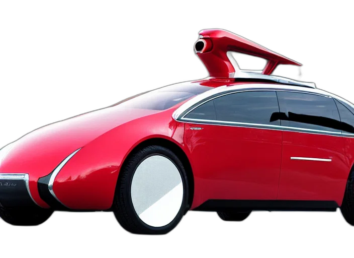 car, robot, 3d render, concept art transparent PNG cut-out
