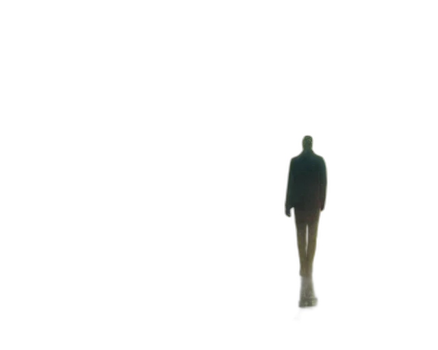 robot, jacket, staff, creature transparent PNG cut-out