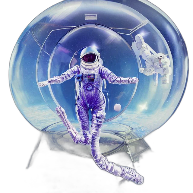 concept art, fantasy art, outer space, underwater transparent PNG cut-out
