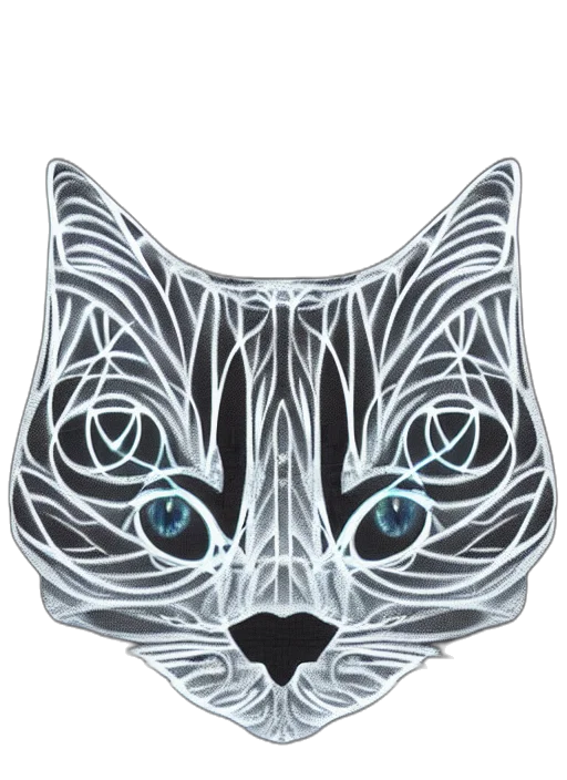 mask, jewelry, crown, animal, fantasy art, 3d render, concept art, vaporwave transparent PNG cut-out