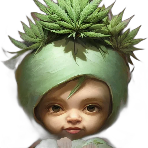 hat, crown, face, creature transparent PNG cut-out