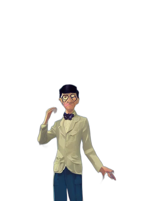 staff, jacket, mask, hat transparent PNG cut-out