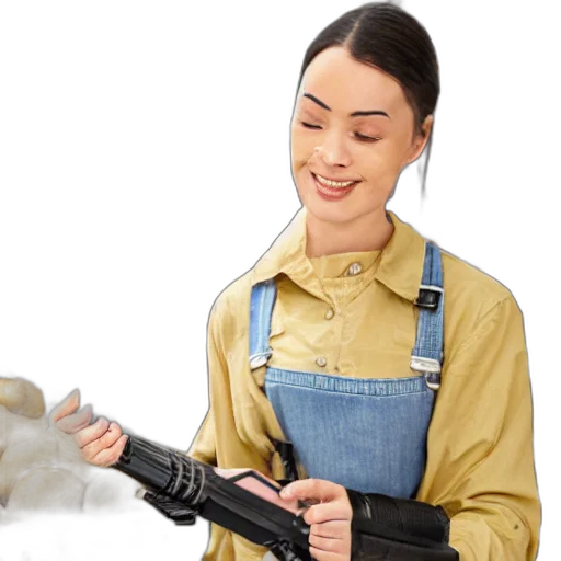 staff, weapon, photorealistic, image, person, potato, outfit, buying transparent PNG cut-out