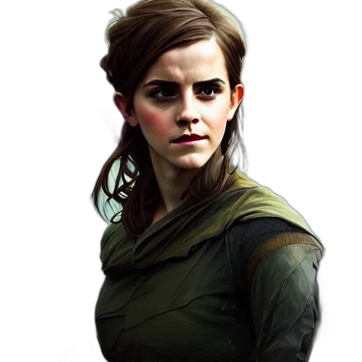 face, staff, concept art, fantasy art transparent PNG cut-out