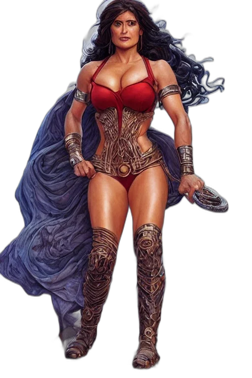 comic book art, fantasy art, concept art, photorealistic transparent PNG cut-out