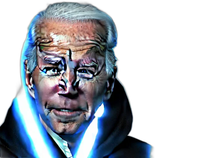mask, creature, face, cyberpunk, joe, biden, star, wars transparent PNG cut-out