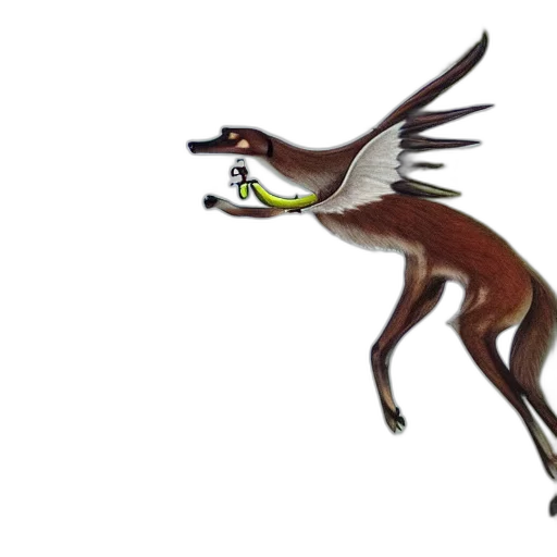 animal, dragon, creature, staff, 3d render, concept art, fantasy art, photorealistic transparent PNG cut-out