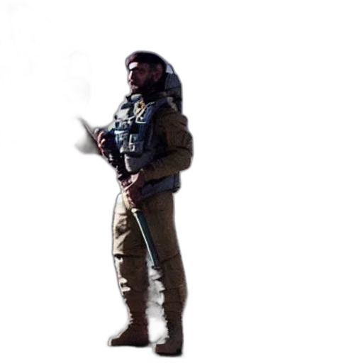 staff, jacket, weapon, sword transparent PNG cut-out