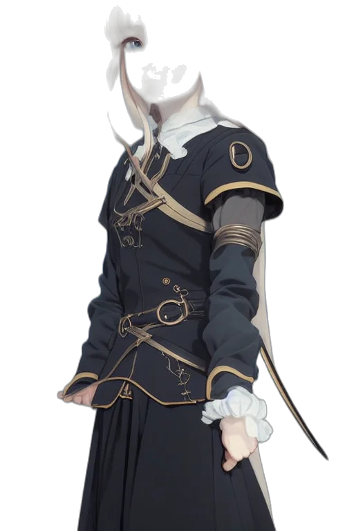 staff, dress, mask, sword transparent PNG cut-out