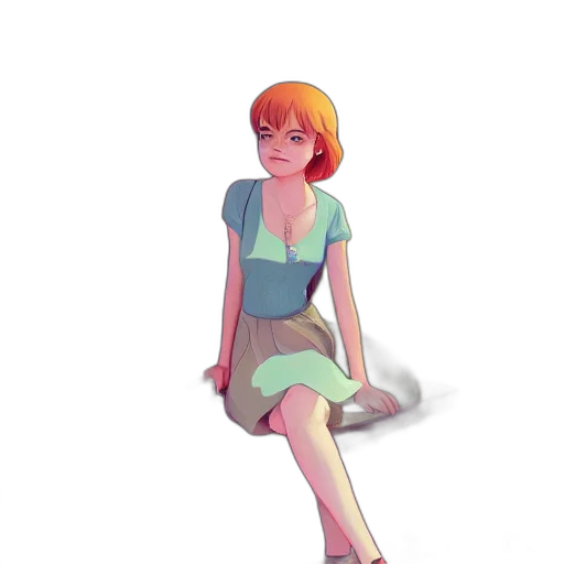 dress, staff, face, creature, concept art, pixel art, 3d render, watercolor transparent PNG cut-out