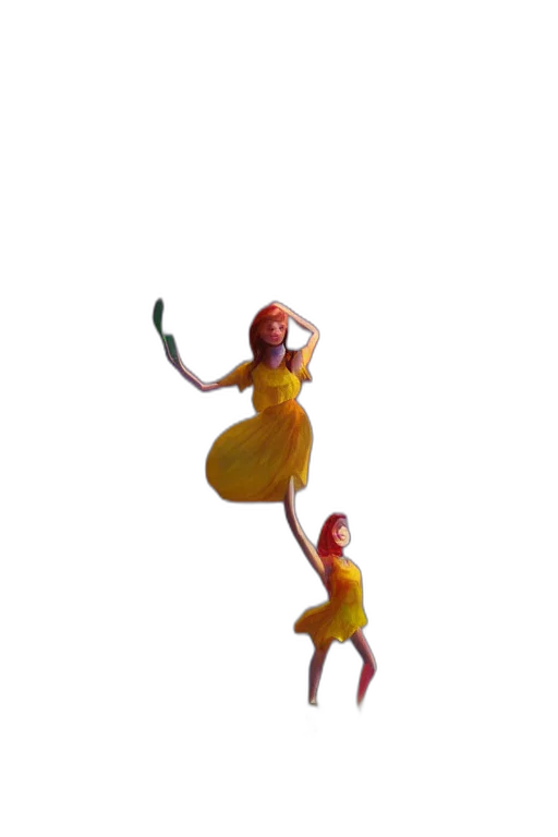 dress, staff, creature, robot, 3d render, concept art, pixel art, fantasy art transparent PNG cut-out