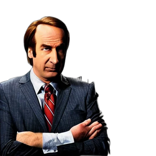 face, jacket, staff, weapon, photorealistic, saul, goodman transparent PNG cut-out