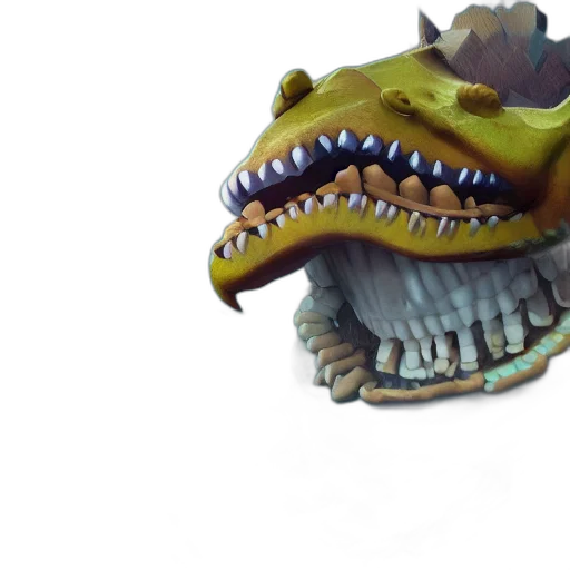dragon, creature, mask, animal transparent PNG cut-out