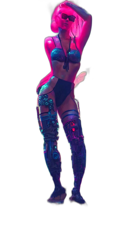 robot, weapon, dress, jacket transparent PNG cut-out