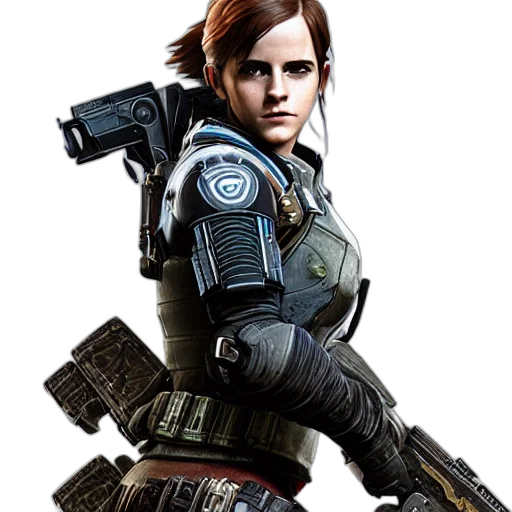 weapon, robot, concept art, cyberpunk transparent PNG cut-out