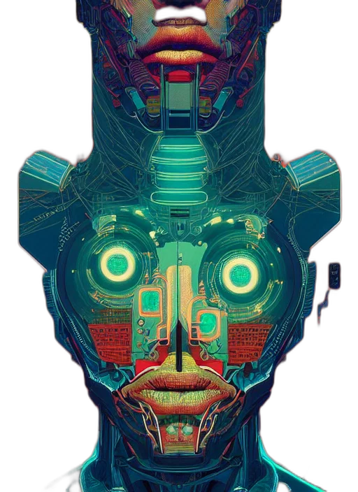 robot, mask, face, creature transparent PNG cut-out