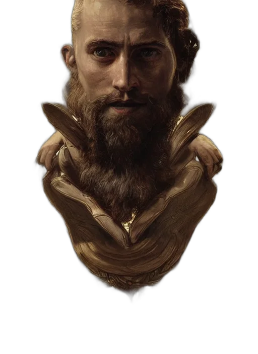 face, creature, crown, hair transparent PNG cut-out