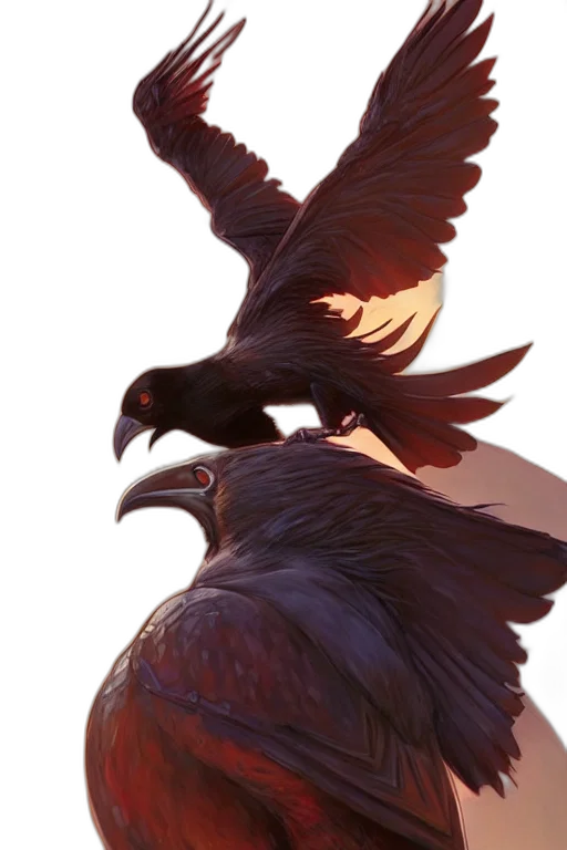 animal, crown, concept art, photorealistic, fantasy art, 3d render, dark, character transparent PNG cut-out