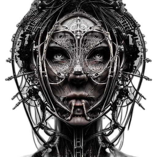 robot, mask, face, creature transparent PNG cut-out
