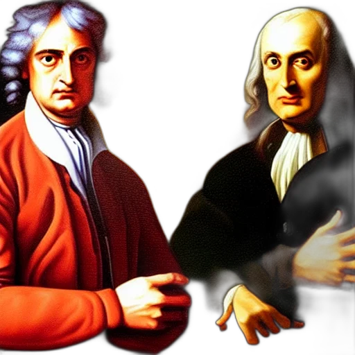 classical, portrait, sir, isaac, newton, tupac, shakur, chillin transparent PNG cut-out