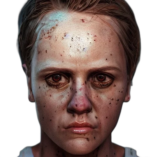 face, mask, weapon, robot transparent PNG cut-out