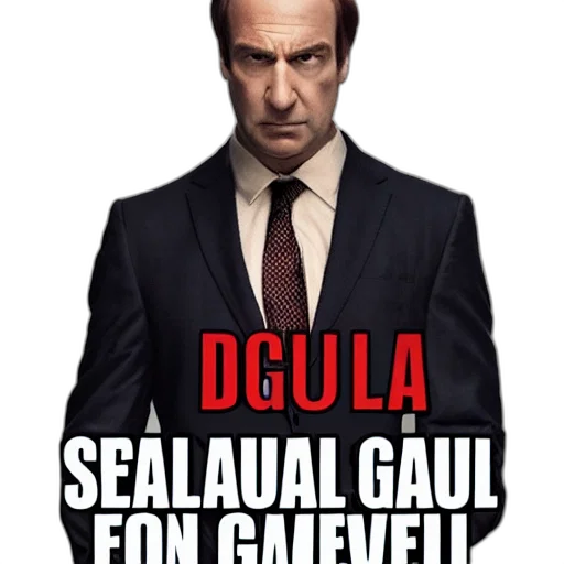 saul, goodman, daredevil transparent PNG cut-out