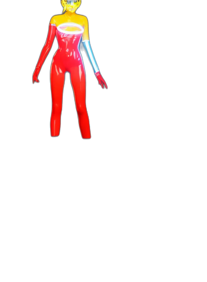creature, robot, staff, dress transparent PNG cut-out