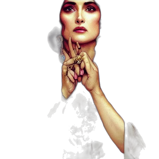 jewelry, face, dress, crown transparent PNG cut-out