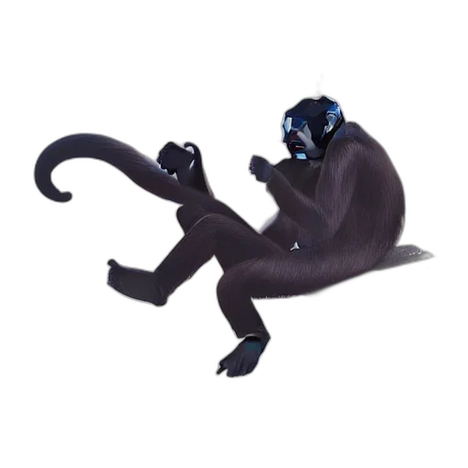 creature, animal, mask, staff, concept art, 3d render, fantasy art, photorealistic transparent PNG cut-out