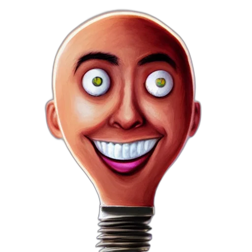 face, staff, robot, mask, cartoon, 3d render, concept art, photorealistic transparent PNG cut-out