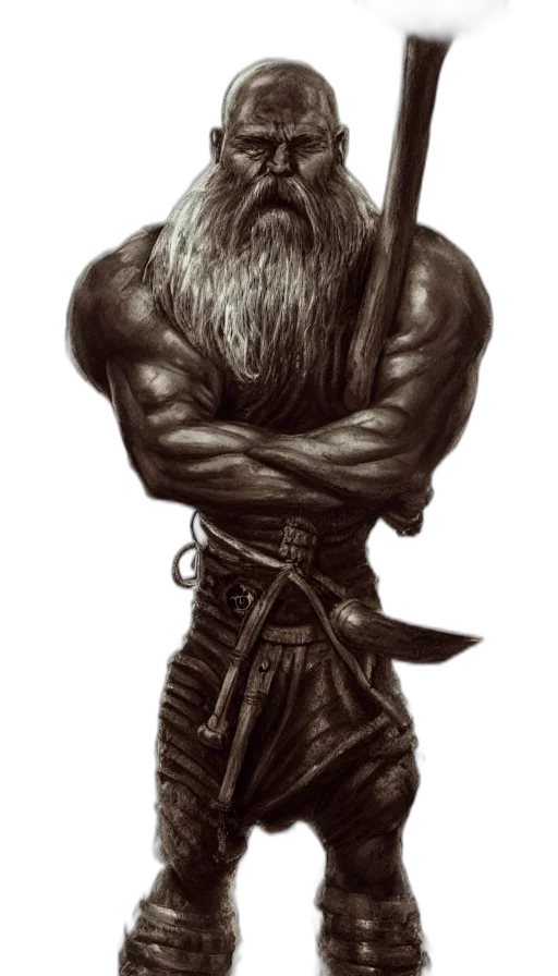 sword, creature, weapon, hair transparent PNG cut-out