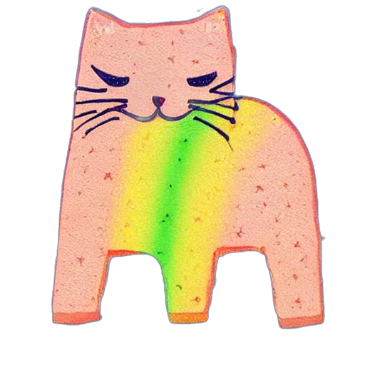 jacket, food, animal, creature, watercolor, vaporwave, pastel, neon transparent PNG cut-out