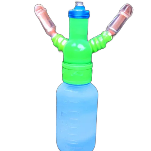 bottle, weapon, staff, robot transparent PNG cut-out